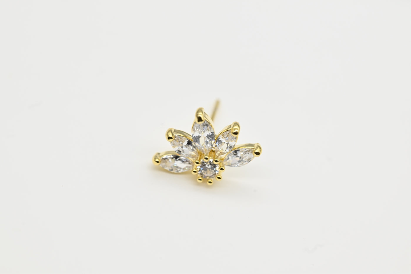 Radiant Sunburst Stud Earrings
