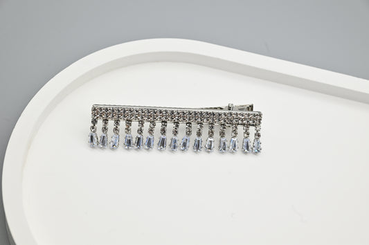 Glamorous Crystal Fringe Hair Clip