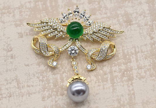 Majestic Phoenix Brooch
