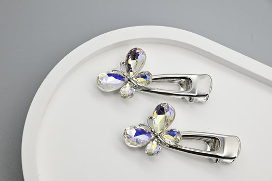 Radiant Butterfly Hair Clips