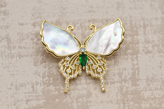 Ethereal Butterfly Brooch