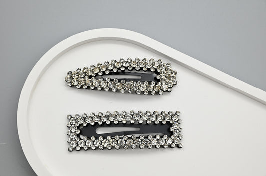 Elegant Crystal Rhinestone Hair Clips