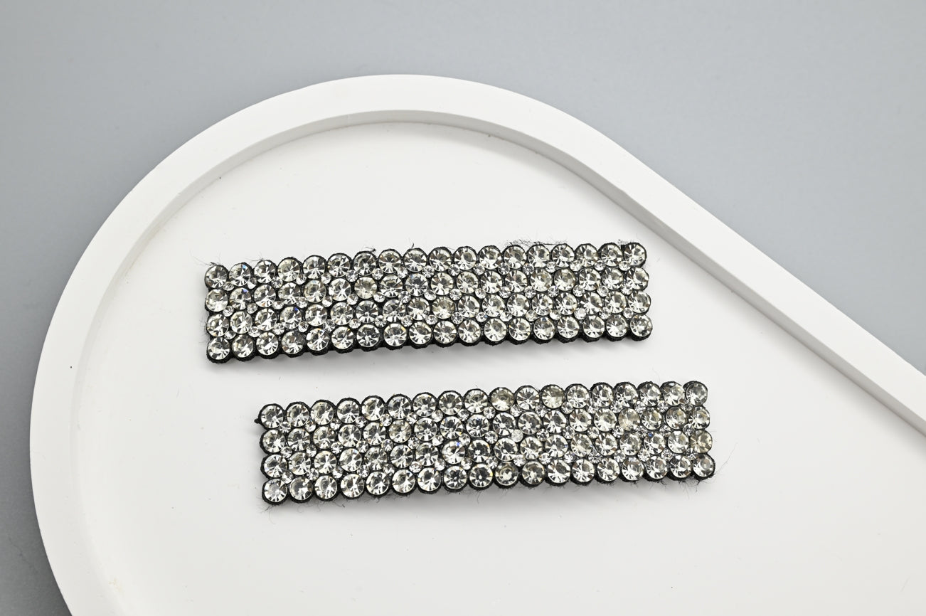 Classic Rhinestone Hair Clips