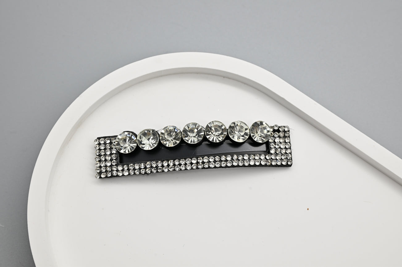 Large Crystal Rhinestone Hair Clips