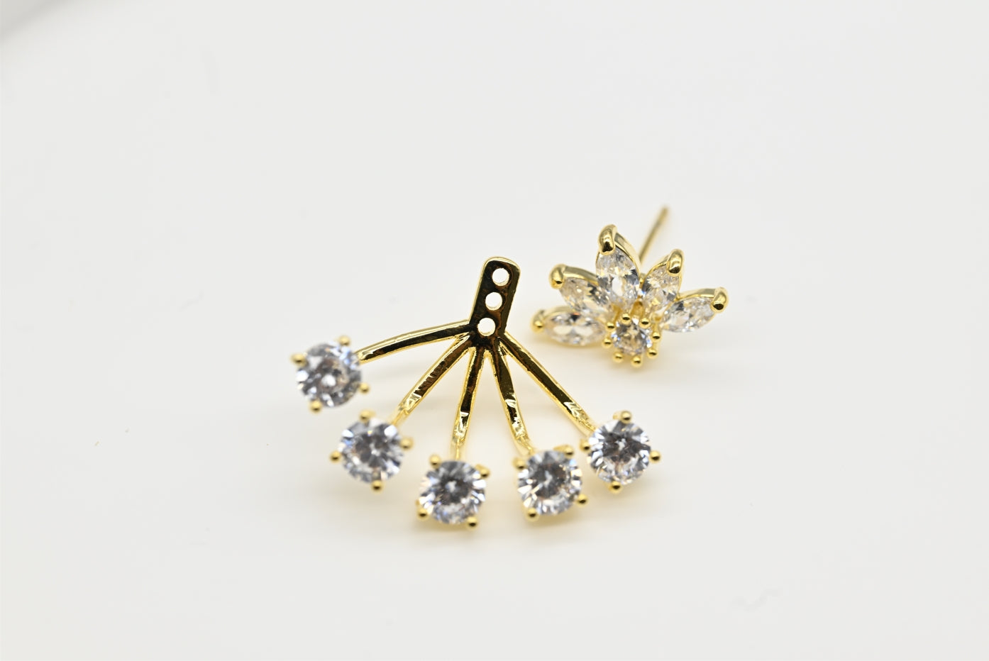 Radiant Sunburst Stud Earrings