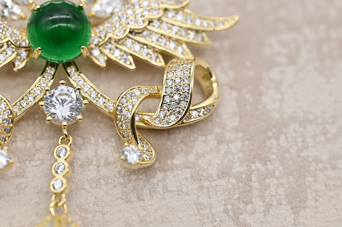 Majestic Phoenix Brooch