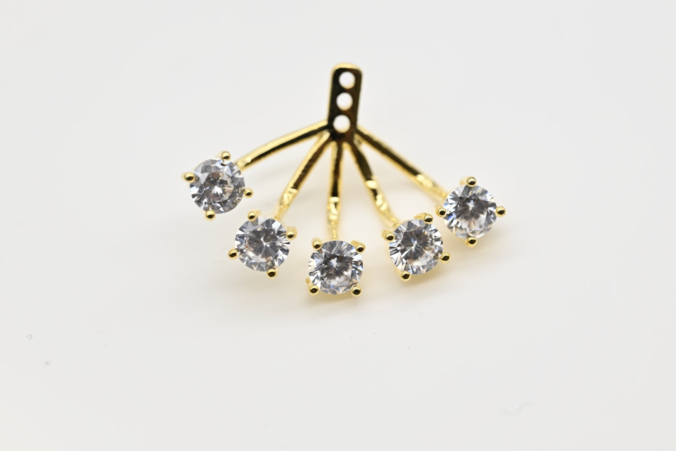 Radiant Sunburst Stud Earrings