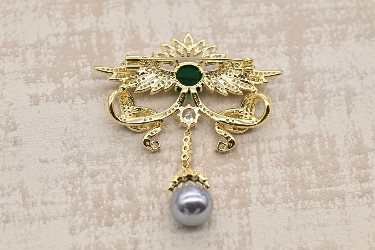 Majestic Phoenix Brooch