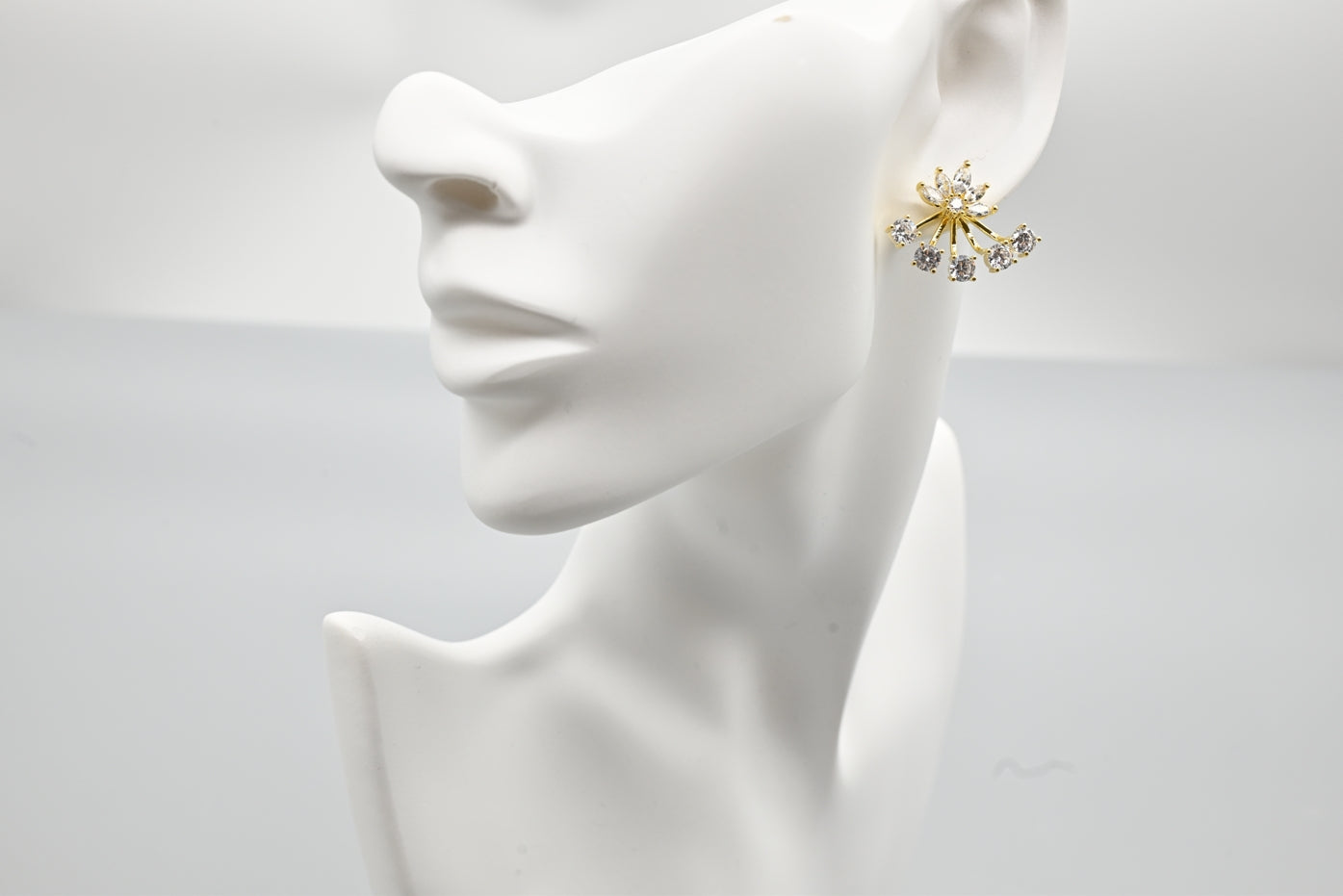 Radiant Sunburst Stud Earrings